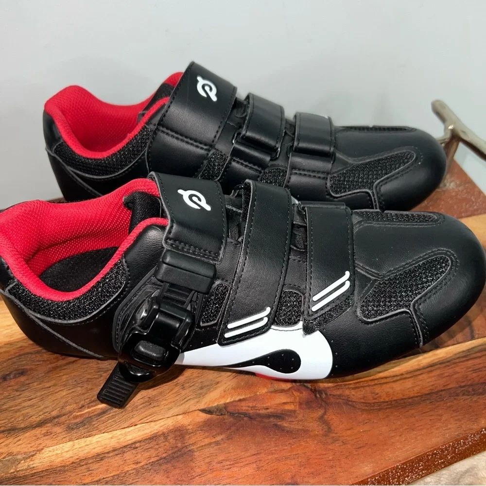 Peloton Cycling Shoes Delta Look Cleats Spin Shoes EU 38 US Women’s 7 Men’s 5 - Picture 9 of 11